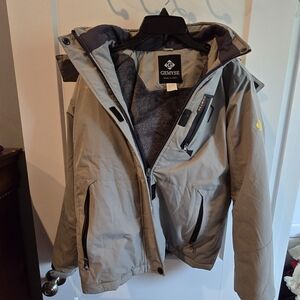 Men's Tan Ski Jacket